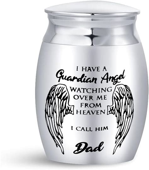 I keep baby Angel's ashes with my dad's & talk to him all the time .